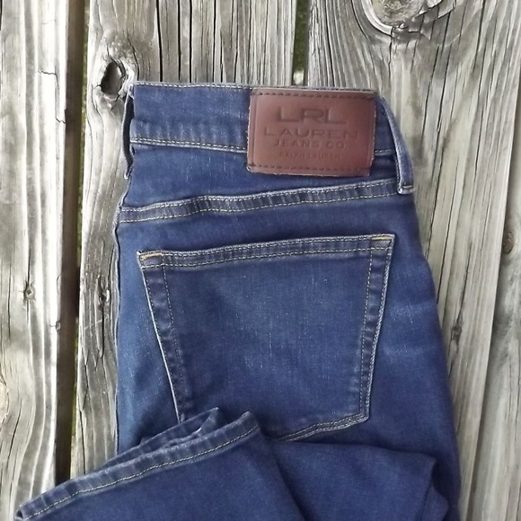 Pair of Lady's Ralph Lauren Blue Jeans Size 4 - Picture 1 of 3